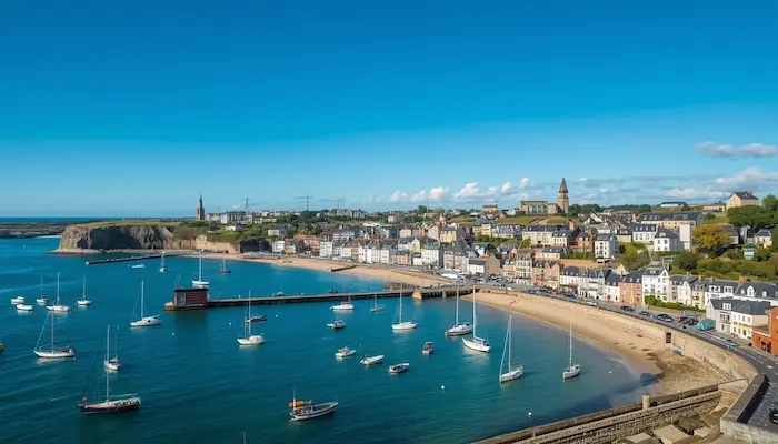 Vu d'ensemble de la ville de Saint-Malo